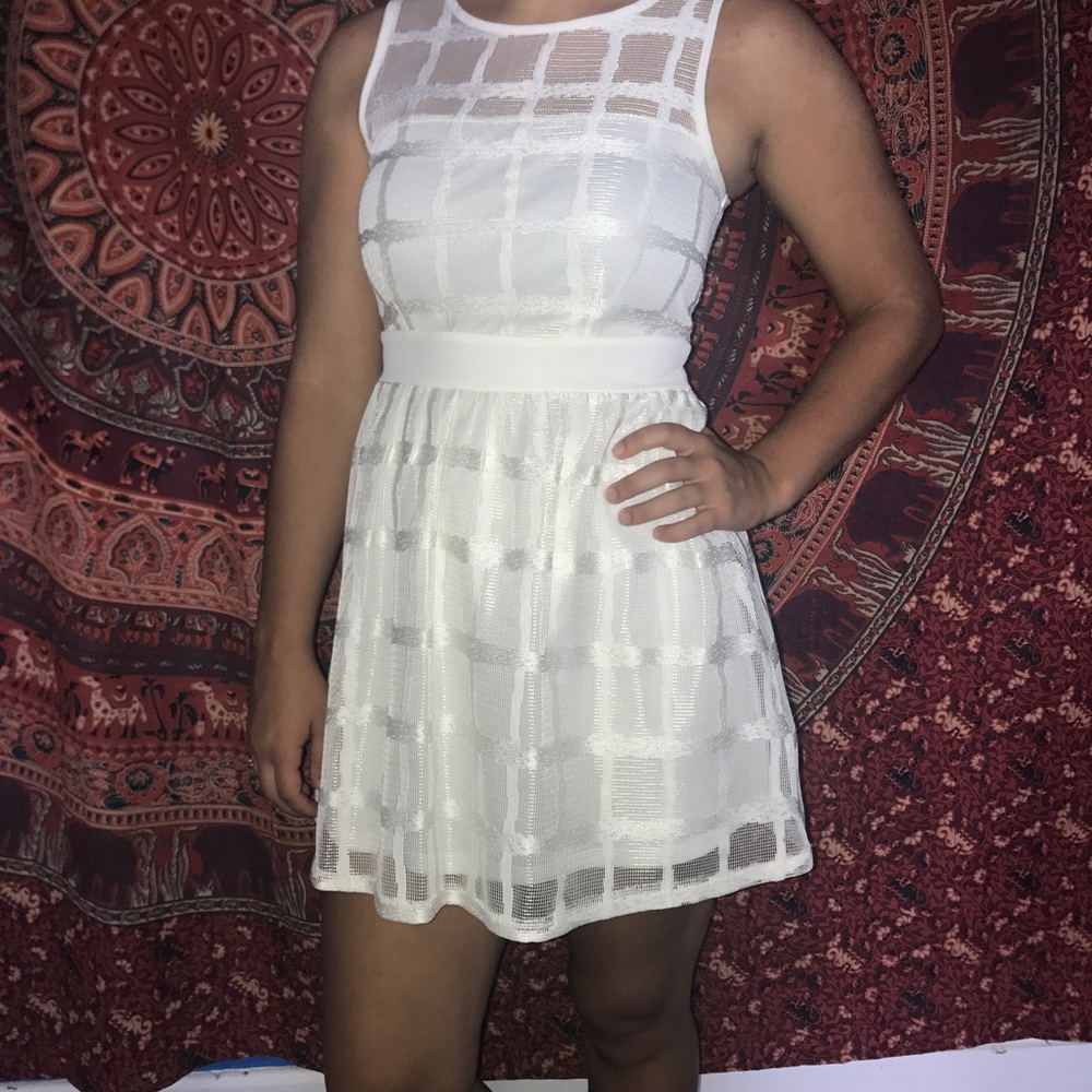 off-white dress